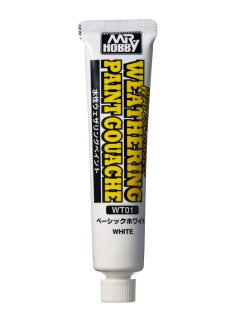   Mr. Hobby - Mr Hobby -Gunze WATER-BASED WEATHERING PAINT GOUACHE BASIC WHITE