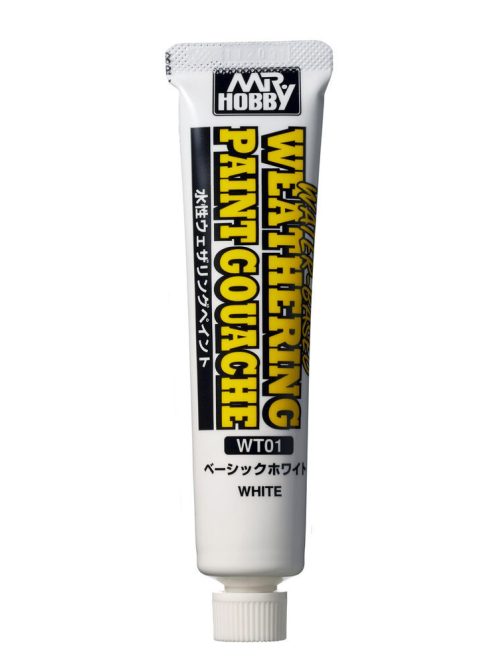 Mr. Hobby - Mr Hobby -Gunze WATER-BASED WEATHERING PAINT GOUACHE BASIC WHITE