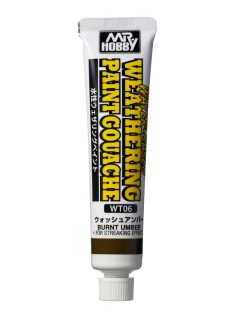   Mr. Hobby - Mr Hobby -Gunze WATER-BASED WEATHERING PAINT GOUACHE BURNT UMBER