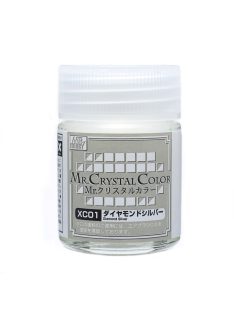   Mr Hobby - Gunze - Mr Hobby -Gunze Mr. Crystal Color (18ml) Diamond Silver