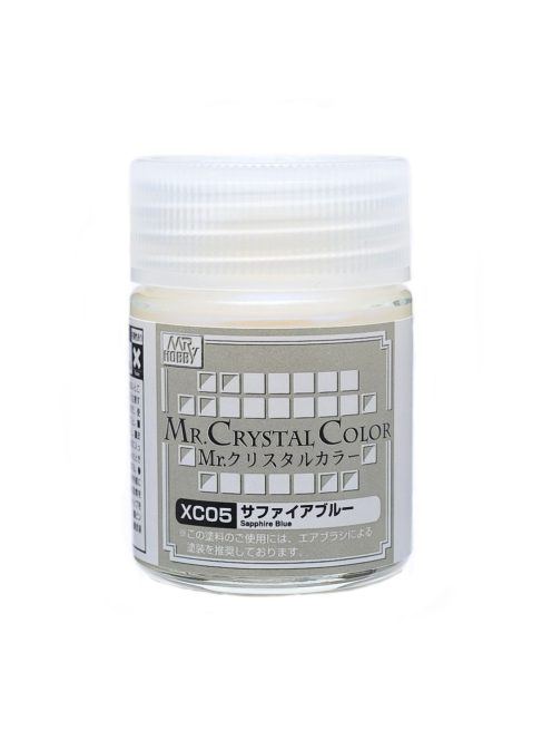 Mr Hobby - Gunze - Mr Hobby -Gunze Mr. Crystal Color (18ml) Sofia Blue