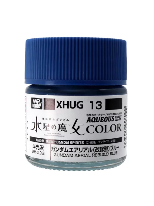 Mr Hobby - AQUEOUS GUNDAM COLOR (10ml) GUNDAM AERIAL REBUILD BLUE
