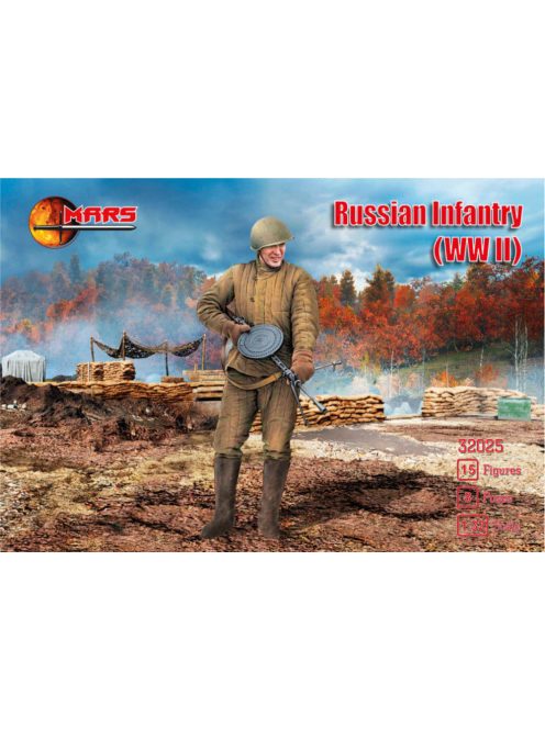 Mars Figures - WWII Russian infantry