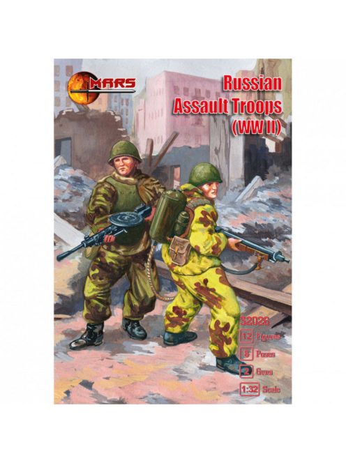 Mars Figures - WWII Russian Assault Troops