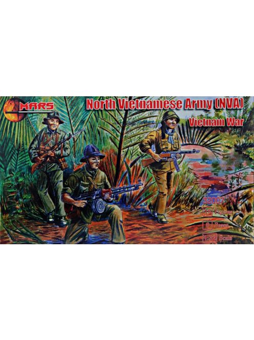 Mars Figures - NVA (North Vietnamese Army)