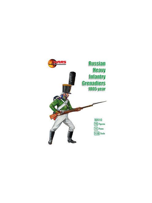 Mars Figures - Russian heavy infantry grenadiers,1805ye