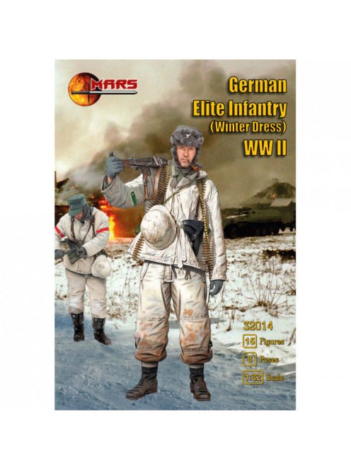 Mars Figures - German Elite Infantry (winter dress) WWI