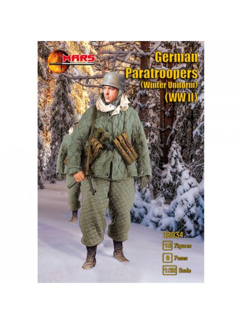 Mars Figures - WWII German Paratroopers (Winter Uniform)