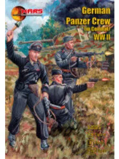 Mars Figures - WWII German Panzer Crew (in Combat)