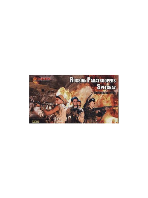 Mars Figures - Russian paratroopers, Afghan war