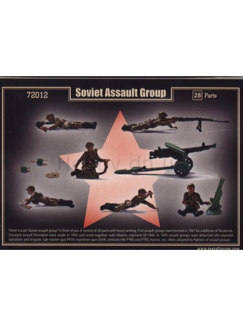 Mars Figures - WWII Soviet assault group