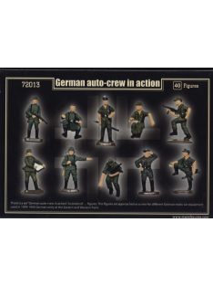 Mars Figures - WWII German auto-crew in action