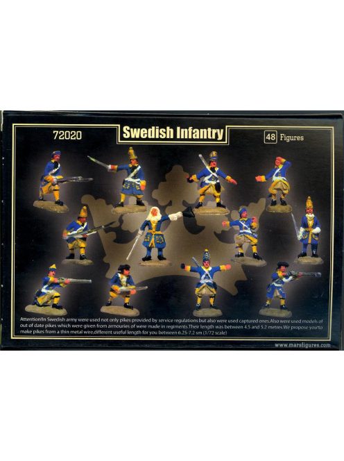 Mars Figures - Swedish Infantry (Northern war)