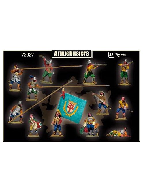 Mars Figures - Arquebusiers, 30 years war