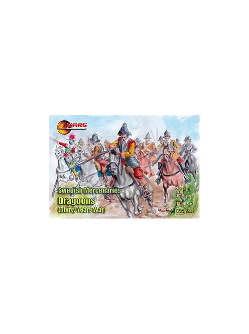 Mars Figures - Swedish Mercenaries Dragoons, 30 Y. War