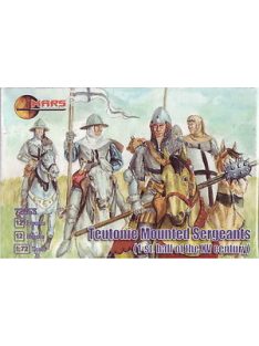 Mars Figures - Teutonic mounted sergeants, 1st half XV