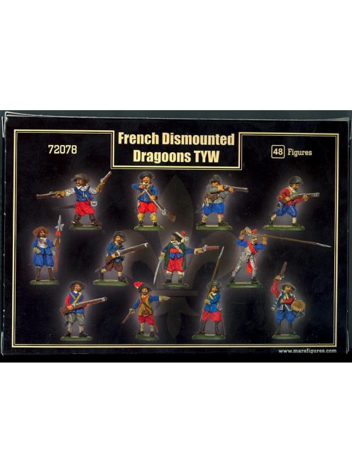 Mars Figures - French Dismount dragoons