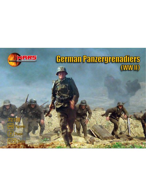 Mars Figures - WWII German panzergrenadiers