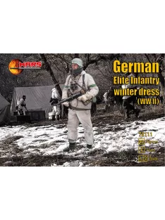 Mars Figures - WWII German elite infantry,winter dress