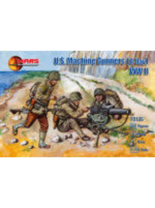 Mars Figures - WWII U.S. Machine Gunners (D-Day)