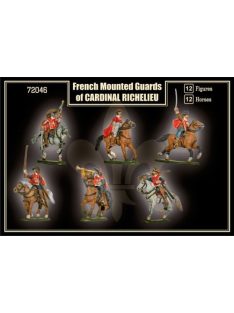Mars Figures - French Mounted Guards Of Card. Richelieu