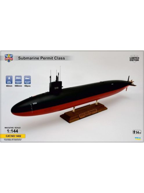 Modelsvit - USS Permit (SSN-594) submarine
