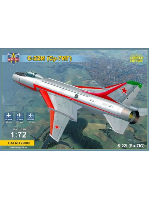 Modelsvit - Sukhoi Su-22I (Su-7IG) Su-7BM with wings