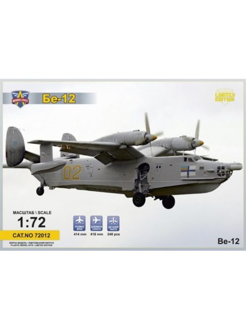 Modelsvit - Beriev Be-12 Soviet amphibious aircraft