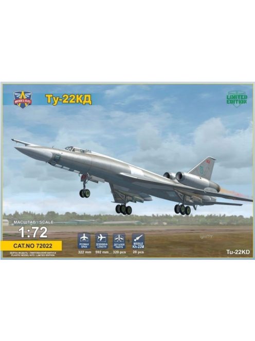 Modelsvit - Tupolev Tu-22KD with Kh-22M missile