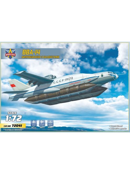 Modelsvit - Bartini Beriev VVA-14 with inflatable pontoons