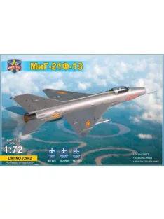 Modelsvit - MiG-21F-13 supersonic jet fighter