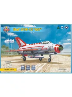 Modelsvit - MiG-21F-13 007 (USAF, Iraq, 4 x Israeli A.F.)