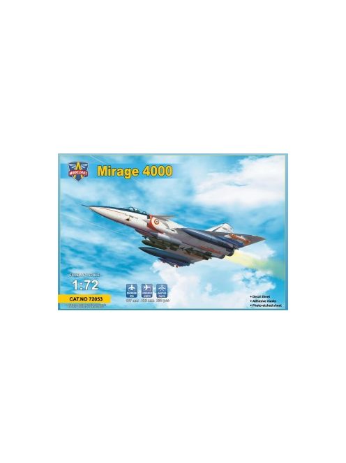 Modelsvit - Mirage 4000 (with 3 new sprues-armament)