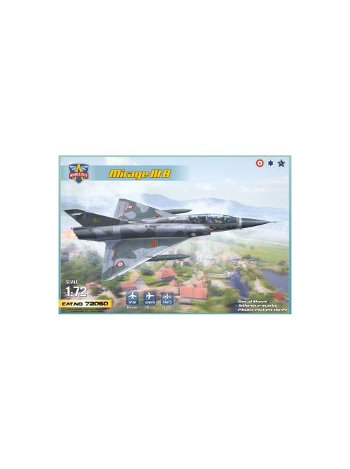 Modelsvit - Mirage IIIB operational trainer ( 5 camos)