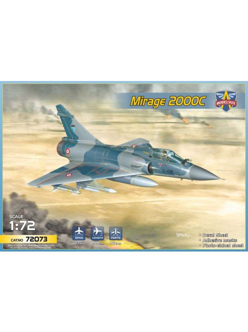 Modelsvit - Mirage 2000C multirole jet fighter