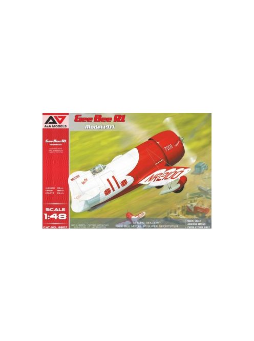 Modelsvit - Gee Bee R1 ( 1933 version) racing aircraft