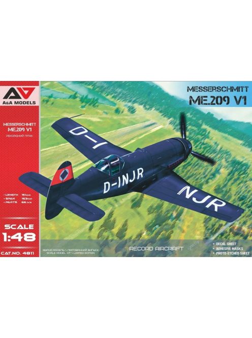 Modelsvit - Me.209 V1 Record speed prototype