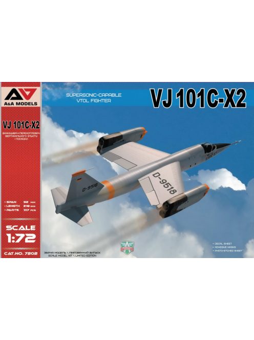 Modelsvit - VJ101C-X2 Supersonic-capable VTOL fighte