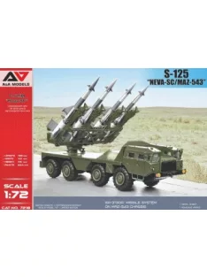 Modelsvit - S-125 Neva-SCon MAZ-543 chassis