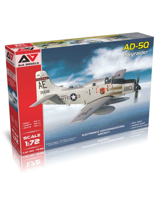 A&A Models - 1/72 AD-5Q  "Sky Raider" (ECM version) 