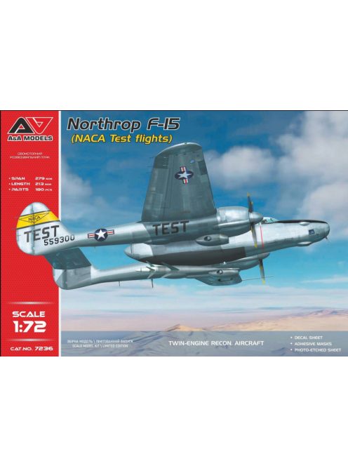 A&A Models - 1/72 F-15A "Reporter" (NACA test flights)