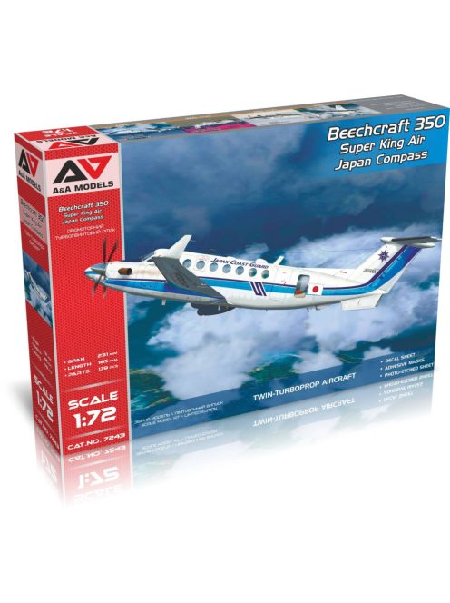 A&A Models - 1/72 Beechcraft 350 ( Japan Coast Guard - 2 liveries) 