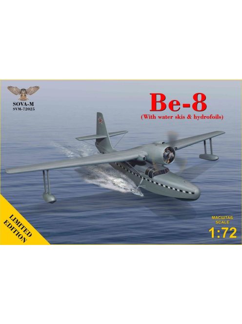 Modelsvit - Be-8  amphibian aircraft (with water skis & hydrofoils),Limited Edition