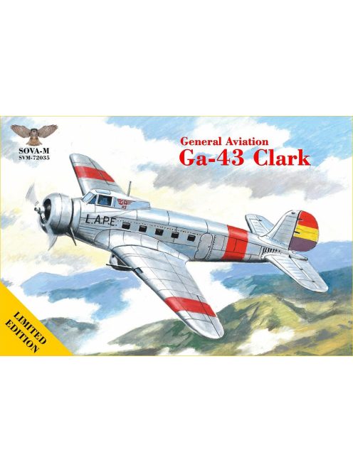Modelsvit - GA-43Clark airliner ( In L.A.P.E. service)