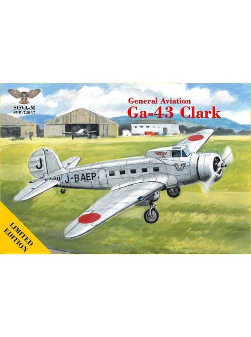 Modelsvit - GA-43Clark airliner ( Manchuria Aviation Company )