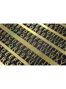 Matho Models - PE Letters: 4 mm (UPPERCASE)