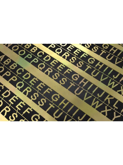 Matho Models - PE Letters: 4 mm (UPPERCASE)