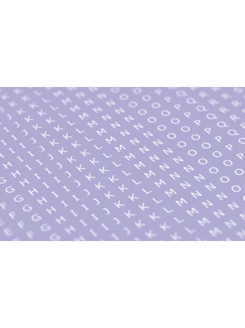 Matho Models - Decal Letters (UPPERCASE) - 1.5mm, white, type 1