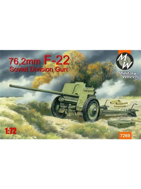 Military Wheels - F-22 Soviet 76, 2mm division gun