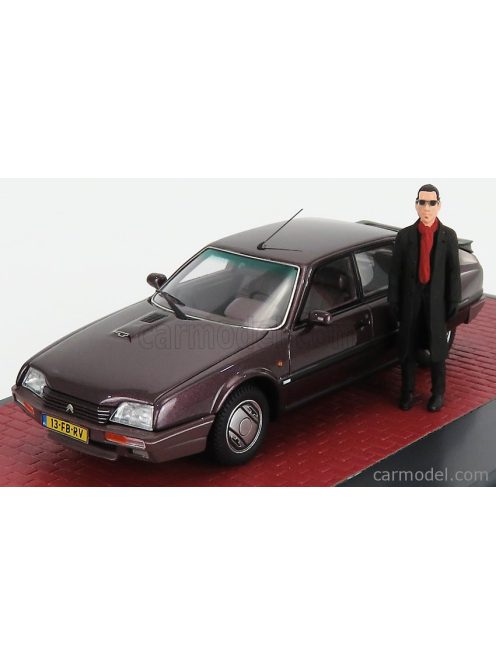 Matrix Scale Models - Citroen Cx Gti Turbo Ii 1986 With Figure Jules D.Rotterdam Bordeaux